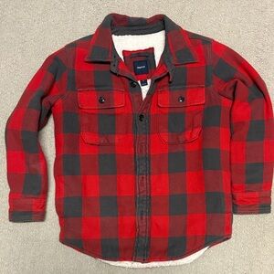 GapKids Sherpa Lined Jacket. 
Size M (8-10)